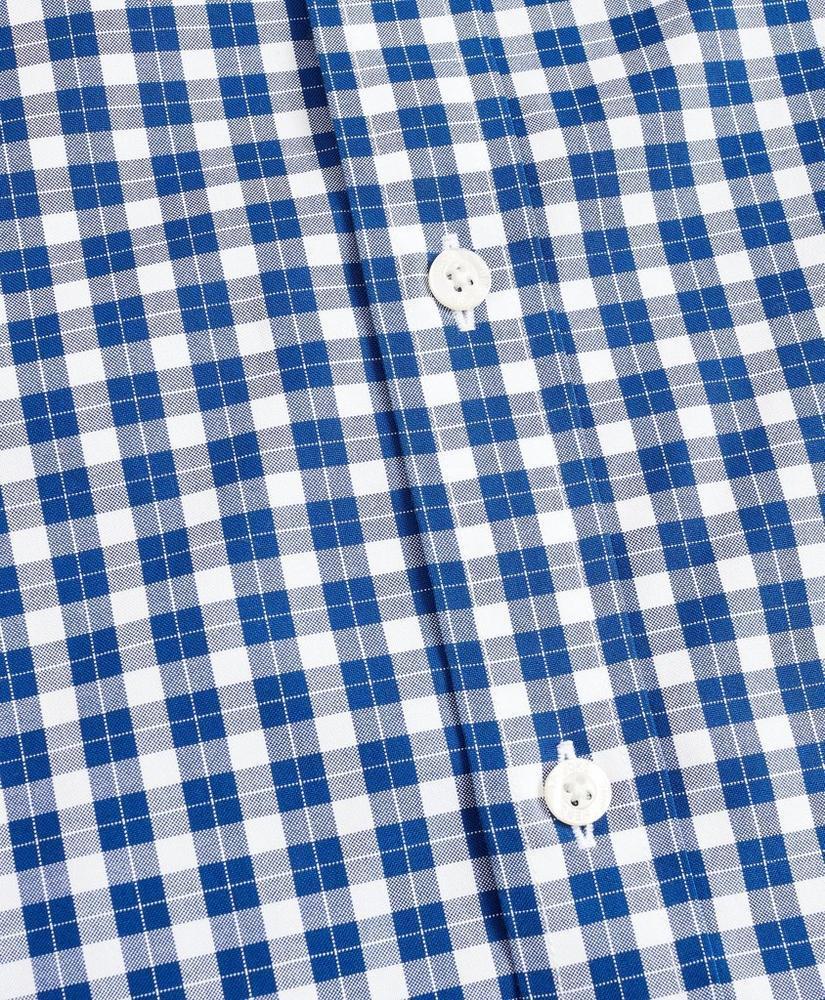 商品Brooks Brothers|Stretch Regent Regular-Fit Sport Shirt, Non-Iron Micro-Check,价格¥368,第5张图片详细描述