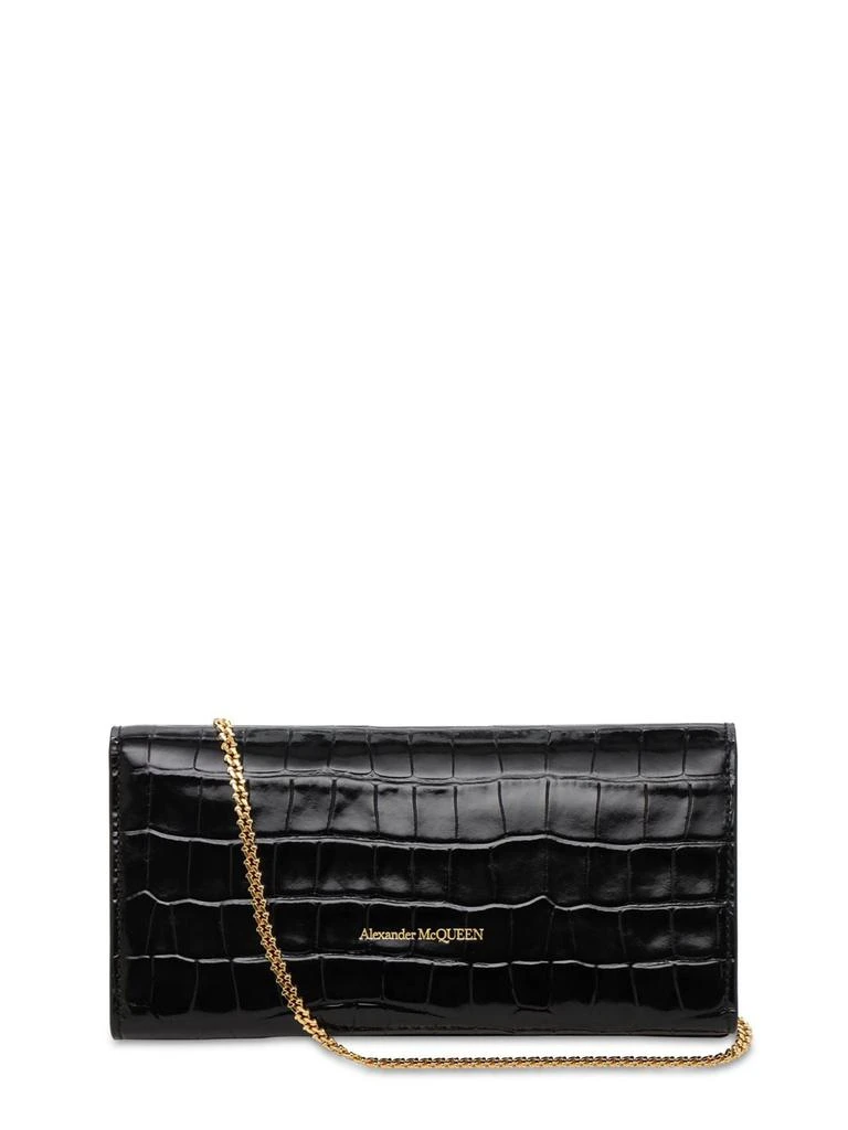 商品Alexander McQueen|Printed Coco Wallet Chain Bag,价格¥6811,第3张图片详细描述