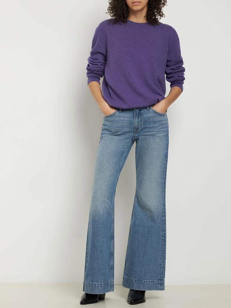 商品Re/Done|Wide Leg Faded Denim Jeans,价格¥2161,第1张图片详细描述