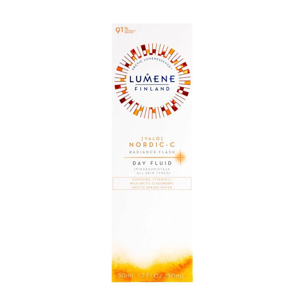 商品Lumene|Lumene Nordic-C [VALO] Instant Radiance Flash Day Fluid 50ml,价格¥122,第2张图片详细描述