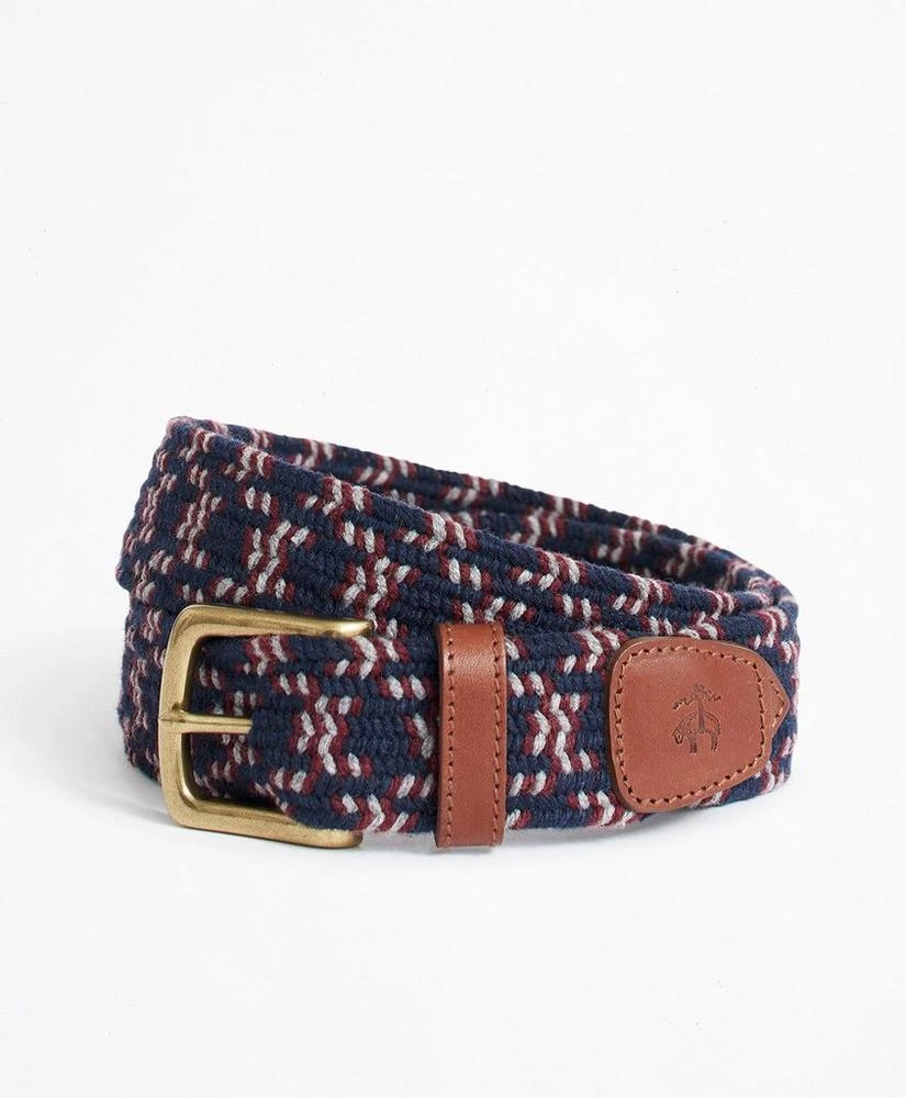 商品Brooks Brothers|BB#1 Stripe and Dot Stretch Belt,价格¥486,第1张图片