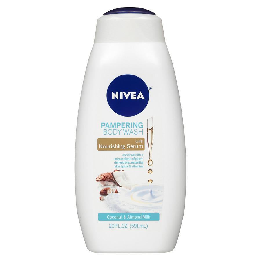 商品Nivea|Pampering Coconut and Almond Milk Body Wash with Nourishing Serum,价格¥52,第1张图片