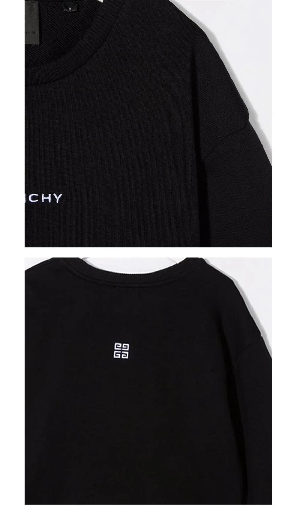 商品Givenchy|大童款 黑色logo印花圆领卫衣【香港仓极速发货】,价格¥1757,第5张图片详细描述