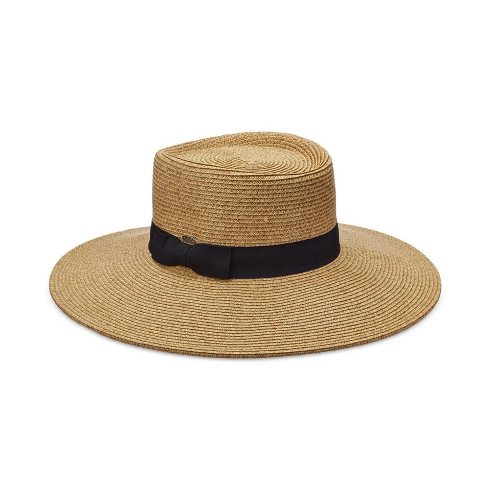 商品SCALA|Women's Wide-Brimmed Paper Braid Gondolier Hat,价格¥501,第1张图片