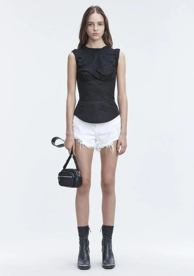 商品Alexander Wang|BITE WHITE DESTROYED,价格¥738,第1张图片