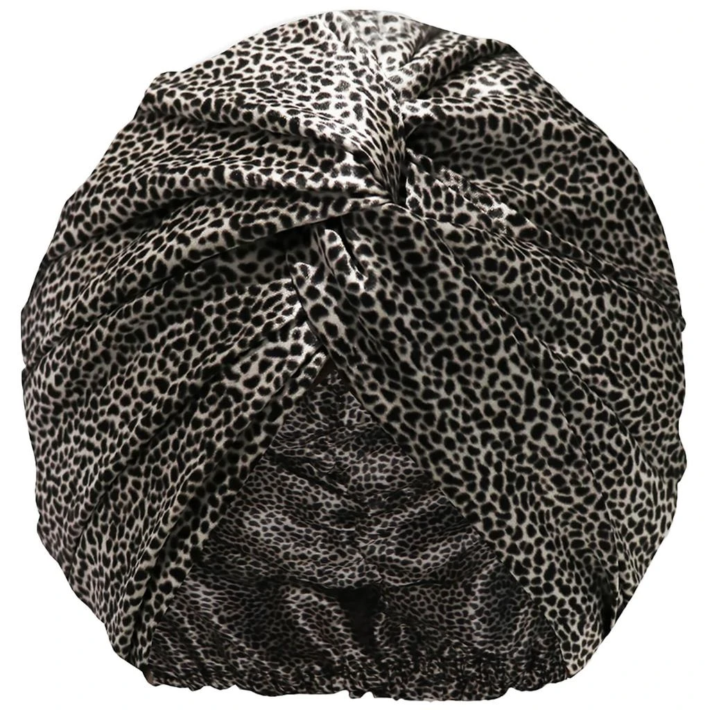 商品Slip|Slip Pure Silk Turban - Leopard,价格¥757,第1张图片