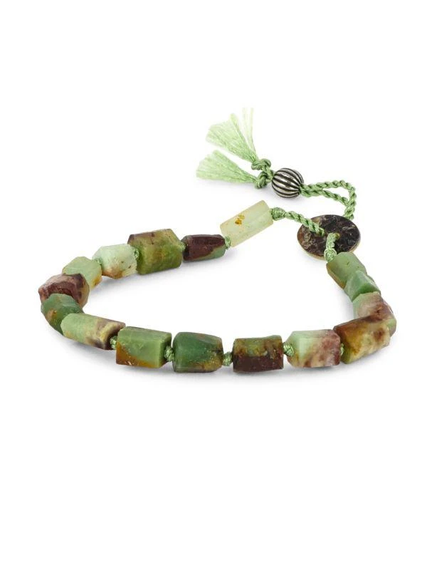 商品Jean Claude|Dell Arte Sterling Silver & Jade Bead Bracelet,价格¥513,第1张图片