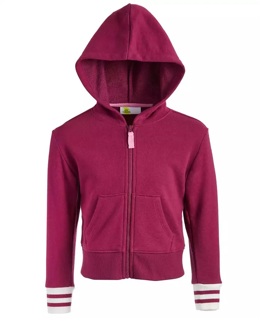 商品Epic Threads|Toddler Girls French Terry Zip Hoodie, Created for Macy's,价格¥78,第1张图片