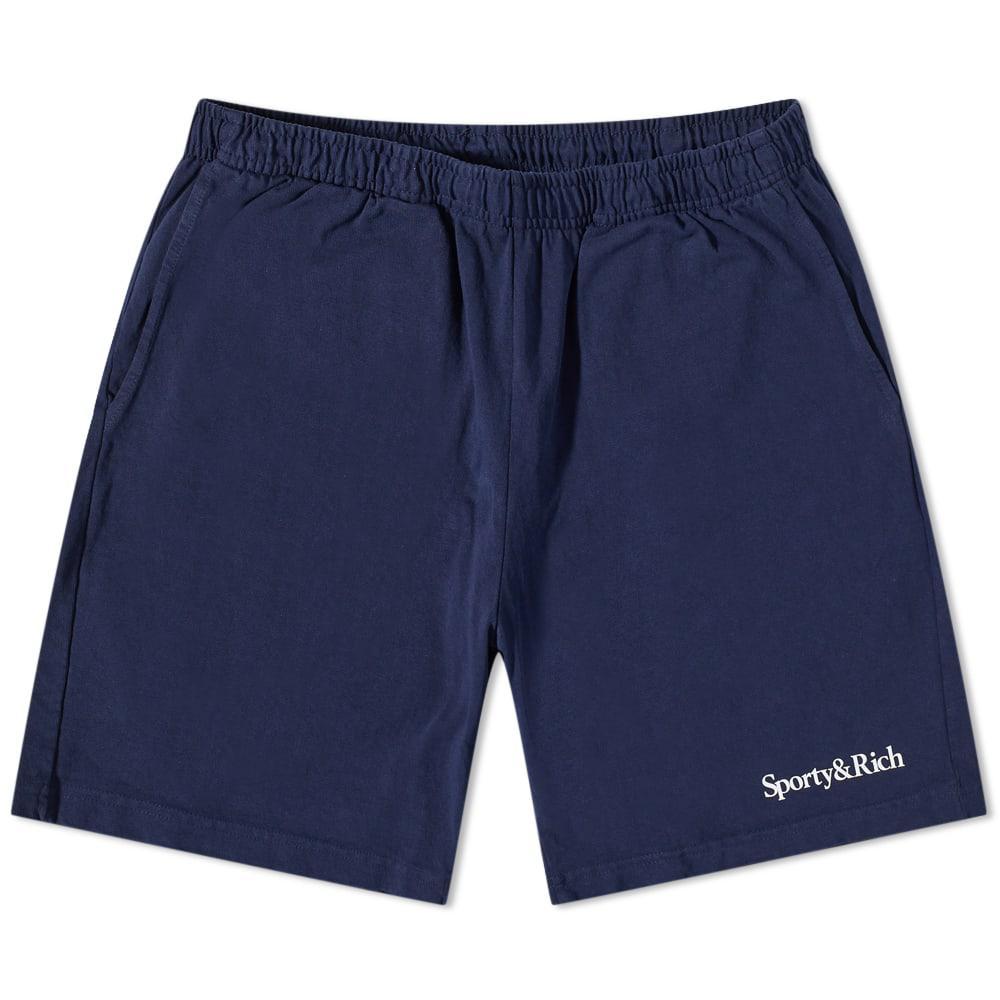 商品Sporty & Rich|Sporty & Rich Serif Gym Short,价格¥319,第1张图片