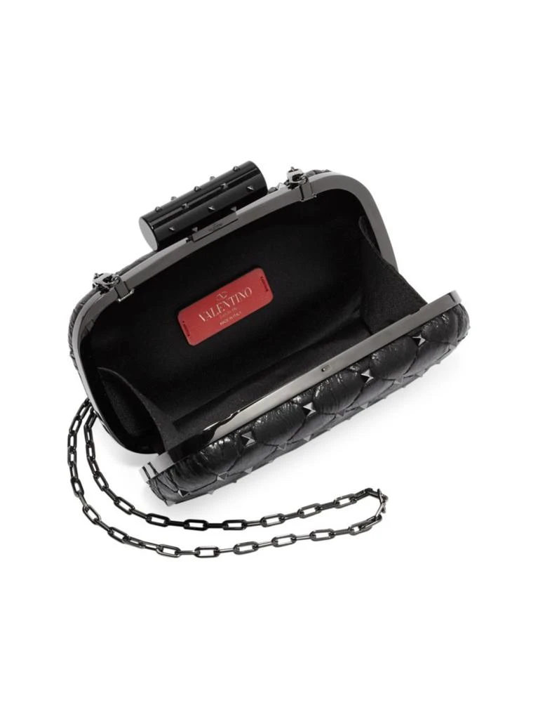 商品Valentino|Rockstud Spike Leather Minaudiere,价格¥18571,第2张图片详细描述