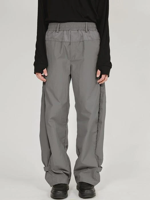 商品FLARE UP|Wide Split Pants Dark Grey,价格¥907,第1张图片