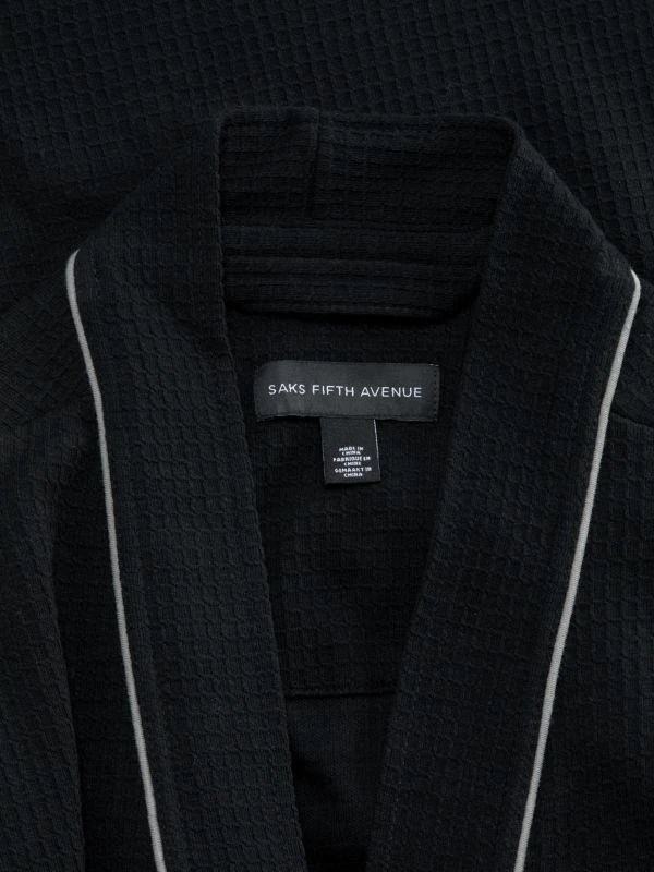 商品Saks Fifth Avenue|Waffle Knit Robe,价格¥318,第3张图片详细描述