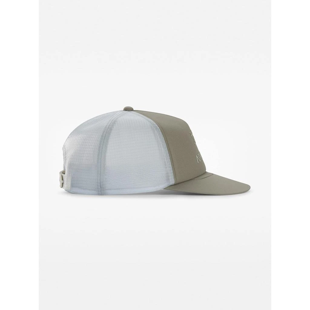 商品Arc'teryx|Arc'teryx Logo Flat Brim Trucker Hat | Flat-Brim Performance Trucker,价格¥640,第5张图片详细描述