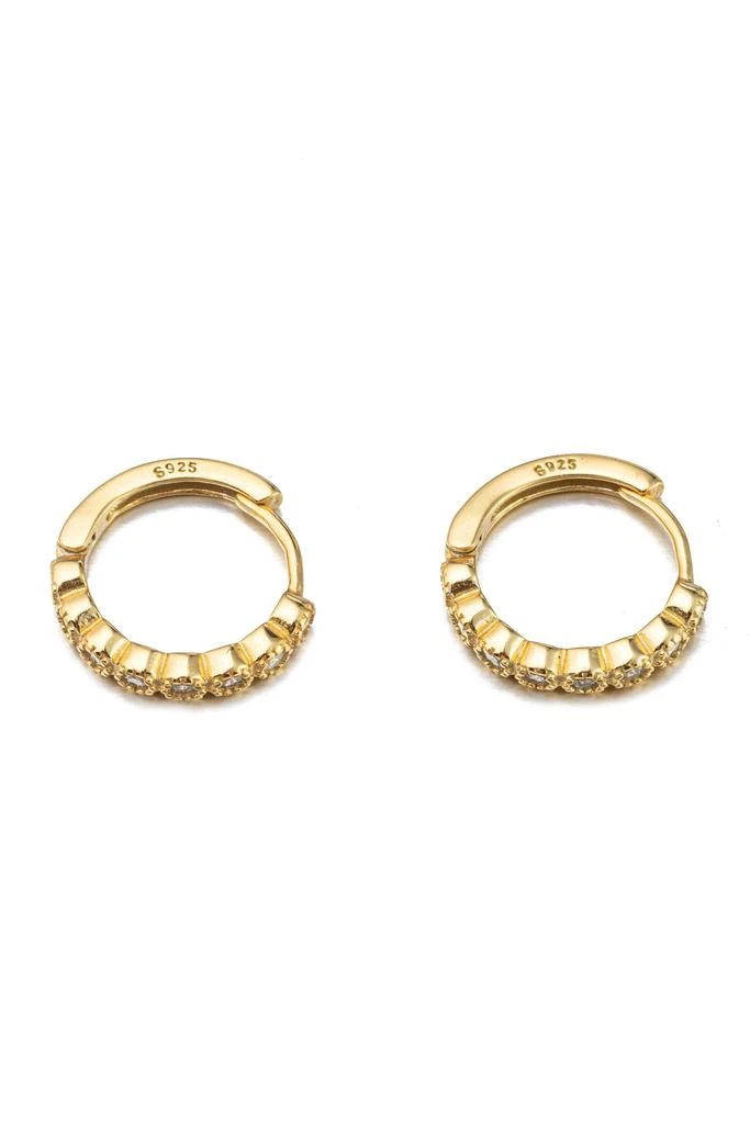 商品Eye Candy LA|Graduated Huggie Earrings,价格¥232,第1张图片