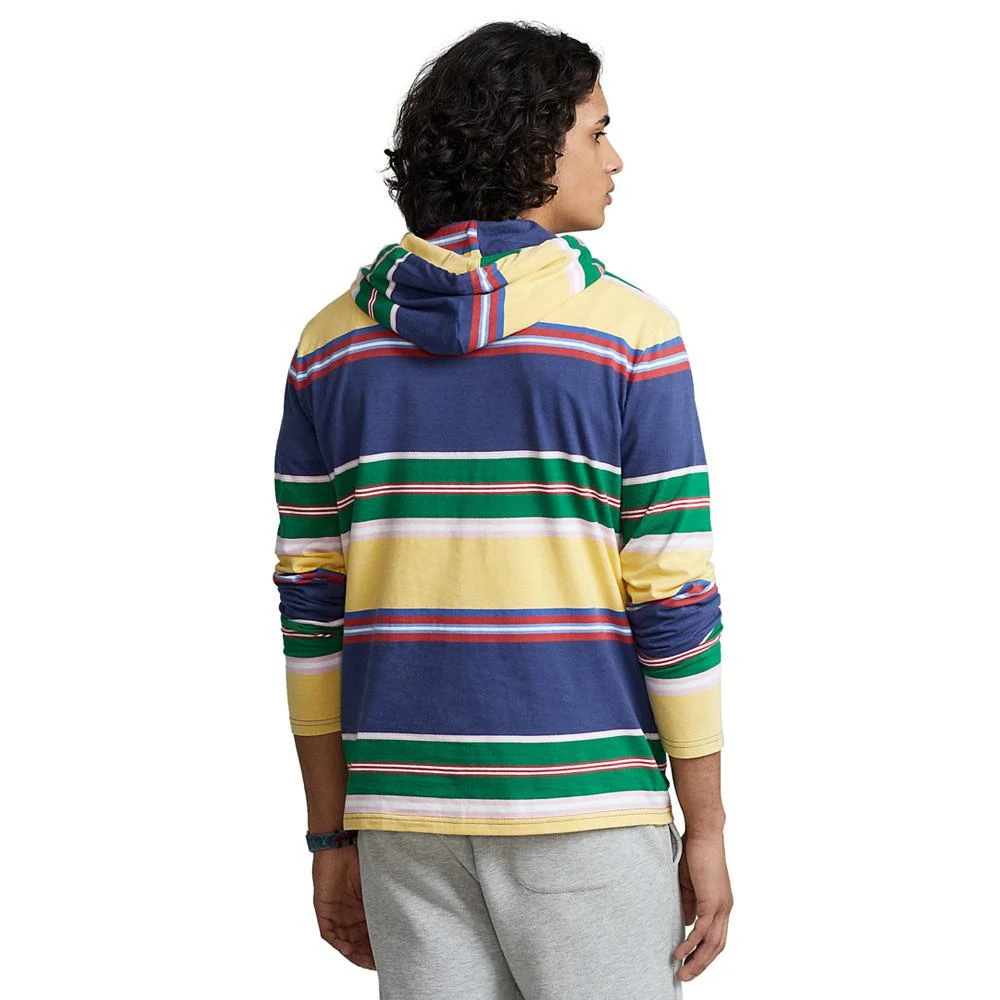 商品Ralph Lauren|Men's Striped Jersey Hooded T-Shirt,价格¥342,第2张图片详细描述