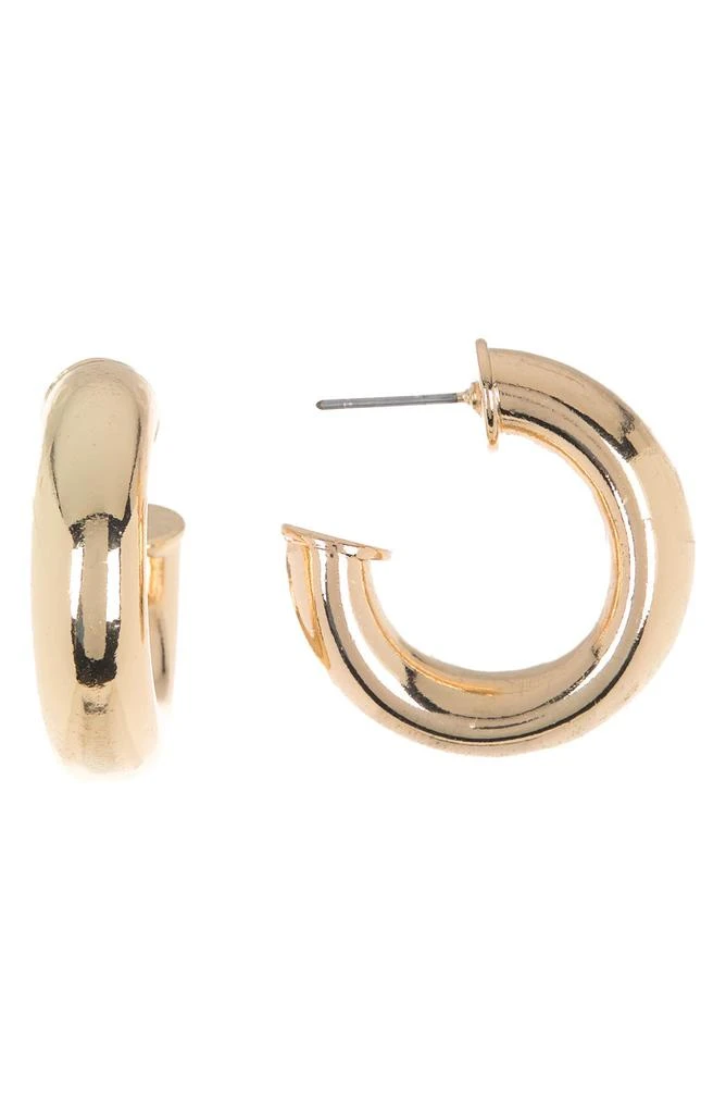 商品Nordstrom|25mm Tube Hoop Earrings,价格¥77,第1张图片详细描述