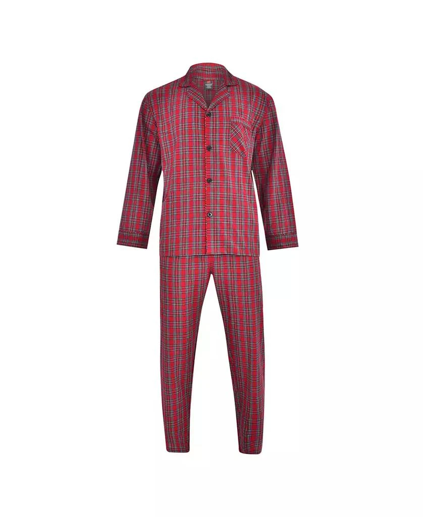 商品Hanes|Men's Big and Tall Cvc Broadcloth Pajama Set,价格¥406,第1张图片