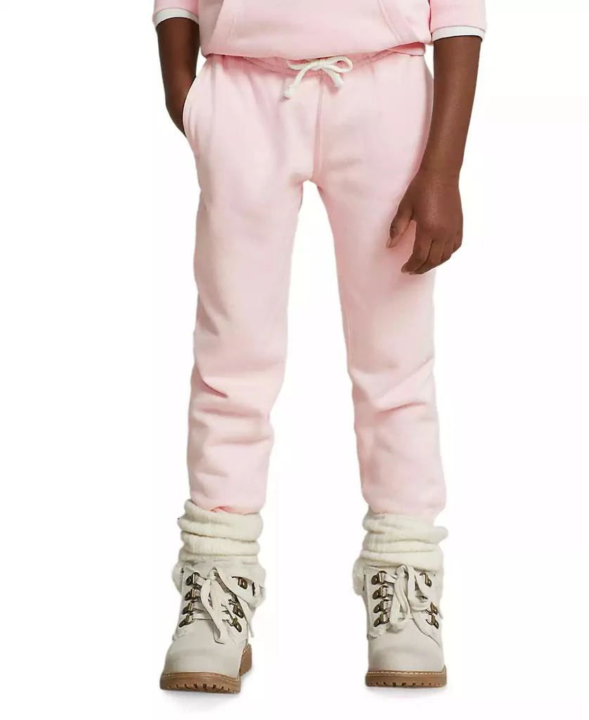 商品Ralph Lauren|Toddler and Little Girls Fleece Jogger Pants,价格¥370,第1张图片