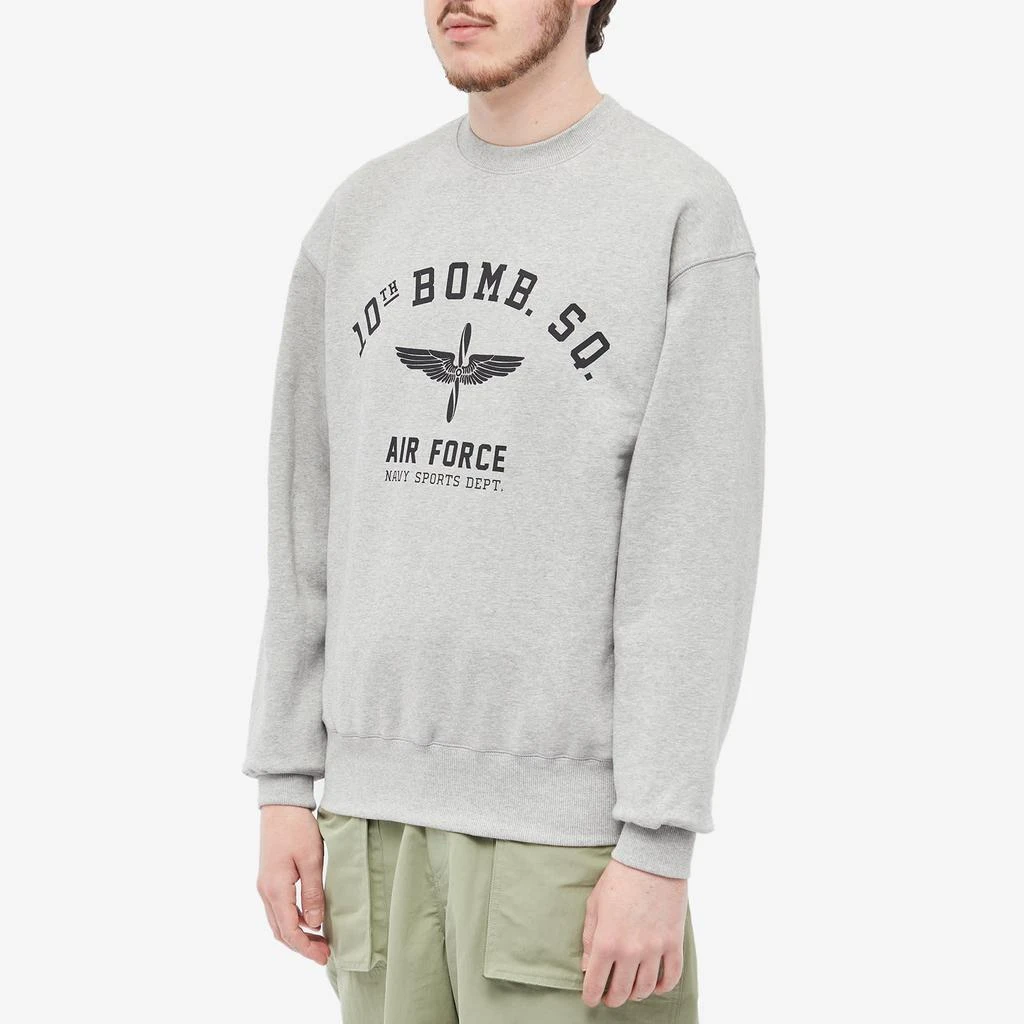商品Uniform Bridge|Uniform Bridge 10th Air Force Crew Sweat,价格¥432,第2张图片详细描述