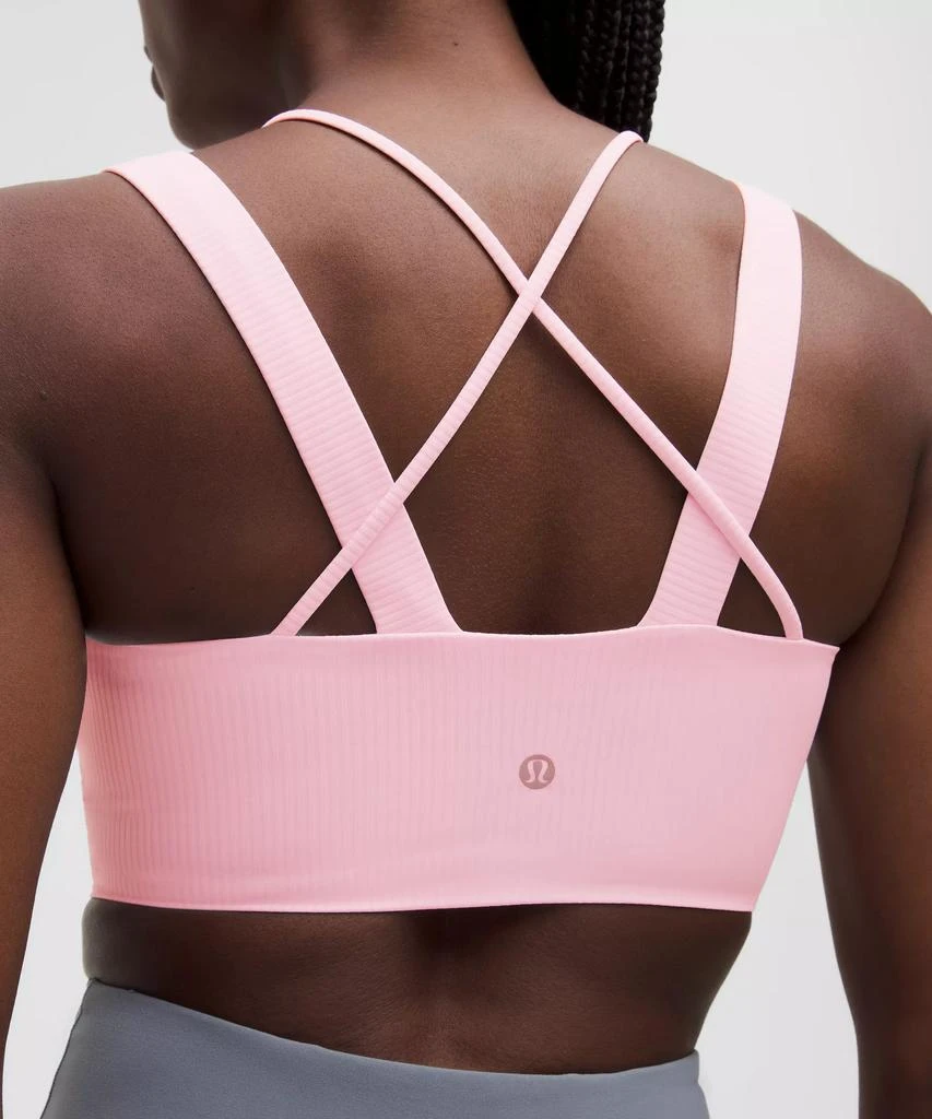 Like a Cloud Ribbed Longline Bra *Light Support, D/DD Cup 商品