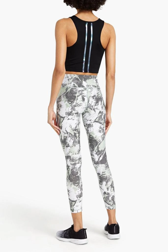 商品DKNY|Cropped printed stretch leggings,价格¥136,第3张图片详细描述