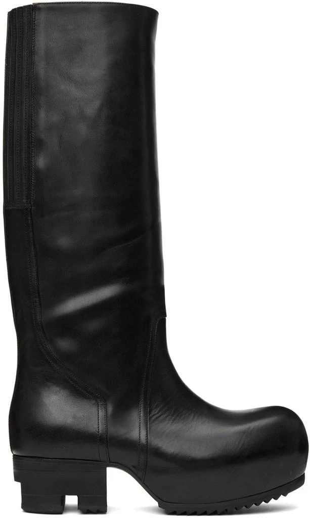 商品Rick Owens|Black Ballast Boots,价格¥11613,第1张图片