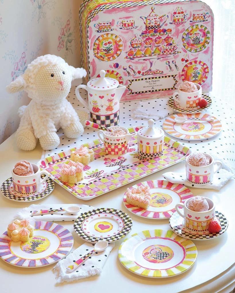 商品MacKenzie-Childs|Tea Party Tea Set,价格¥1555,第3张图片详细描述