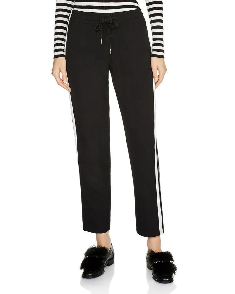 商品Maje|Maje Passa Cropped Striped Pants ,价格¥1092,第1张图片