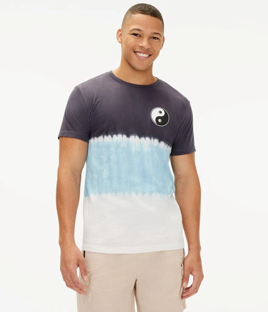 商品Aeropostale|Aeropostale Men's Yin Yang Dip-Dye Graphic Tee,价格¥65,第2张图片详细描述