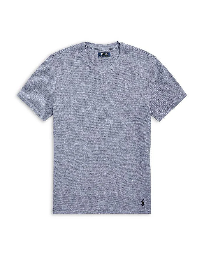 商品Ralph Lauren|Cotton Blend Waffle Knit Enzyme Washed Solid Sleep Tee,价格¥256,第1张图片