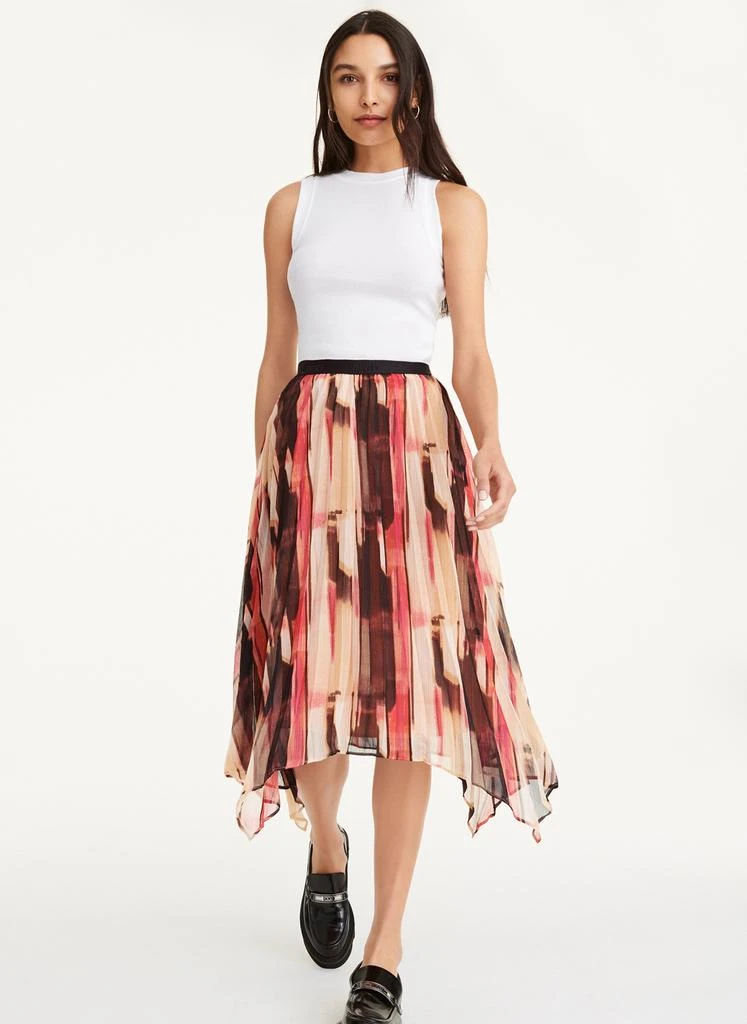 商品DKNY|Asymmetrical Pleated Skirt,价格¥342,第3张图片详细描述