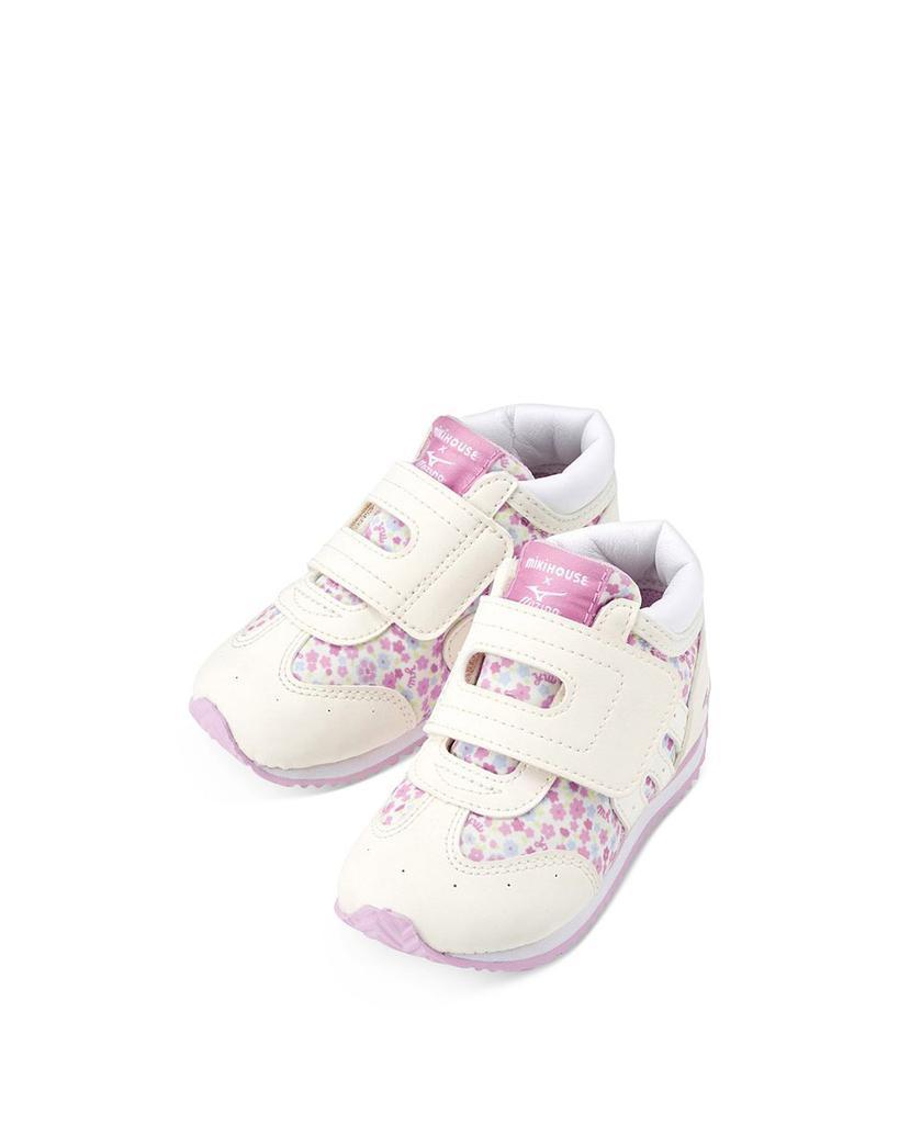 商品Miki House|Girls' Miki House x Mizuno Printed Sneakers – Walker, Toddler,价格¥968,第1张图片