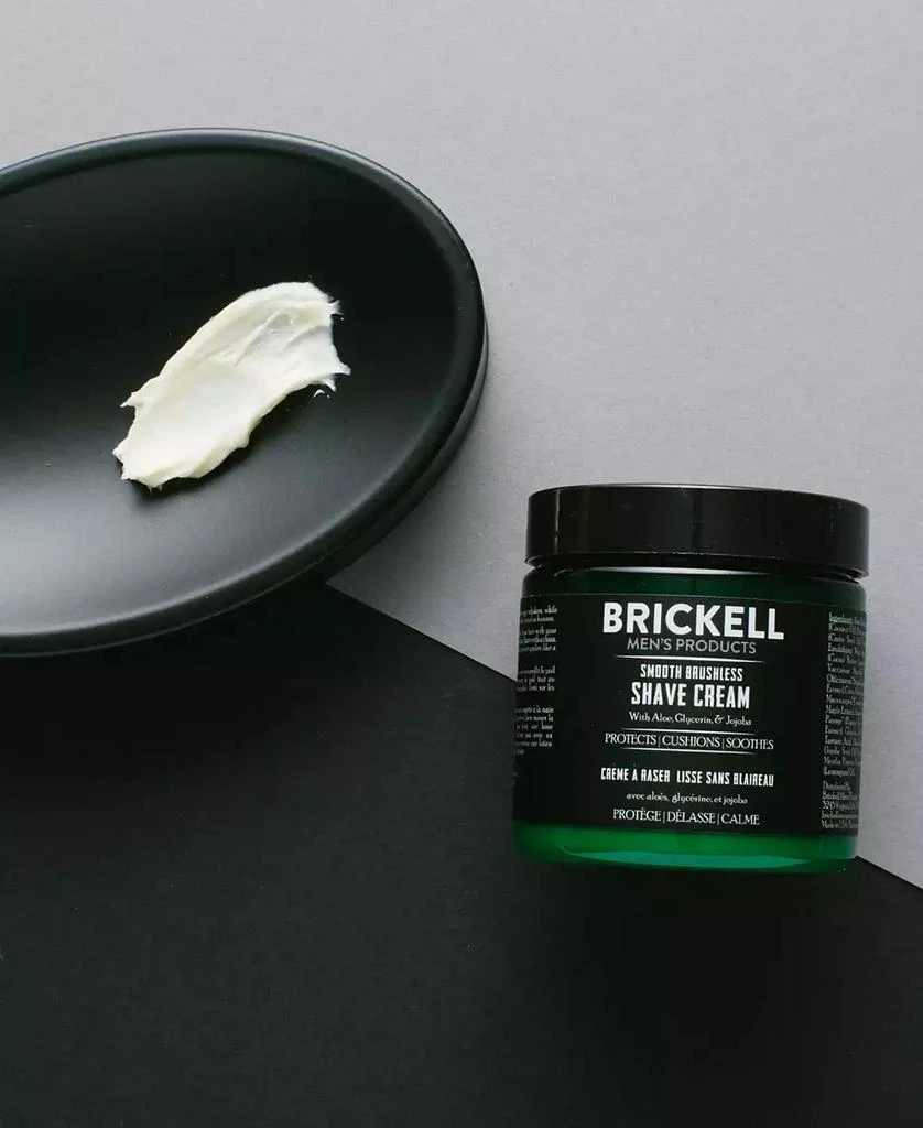 商品Brickell Mens Products|Brickell Men's Products Smooth Brushless Shave Cream, 5 oz.,价格¥186,第2张图片详细描述