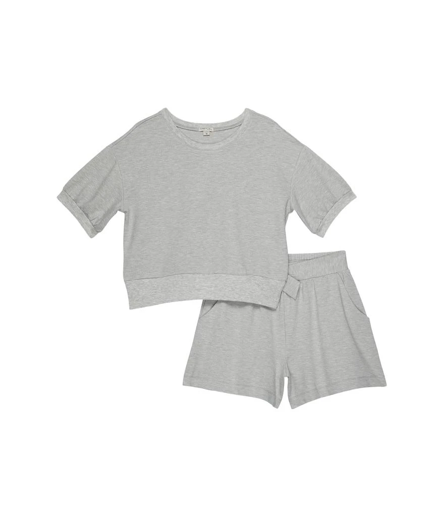 商品Habitual|Ponte Top & Shorts Set (Big Kids),价格¥314,第1张图片