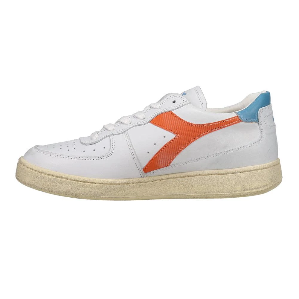 商品Diadora|Mi Basket Low Used Lace Up Sneakers,价格¥261,第3张图片详细描述