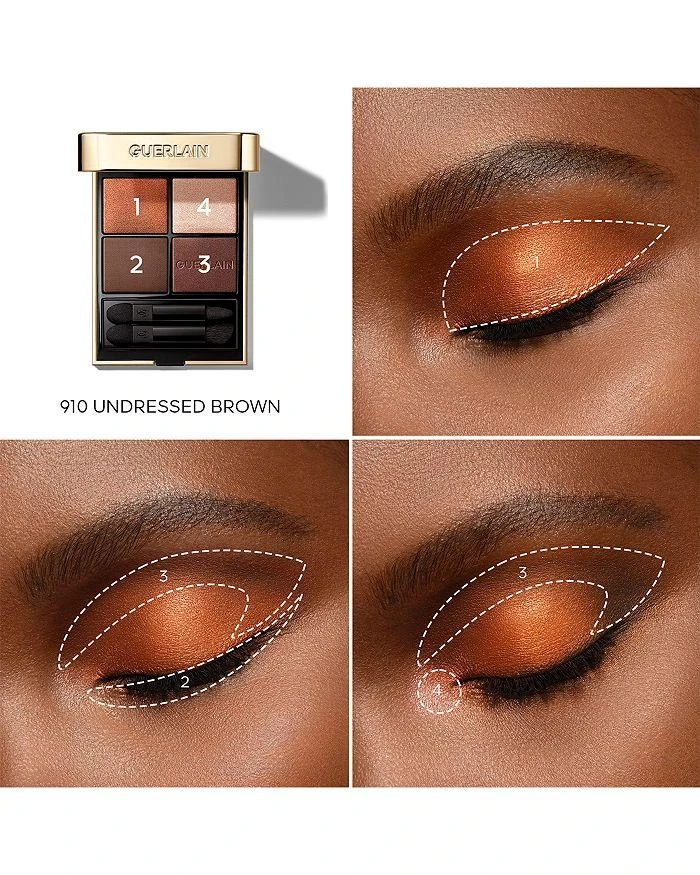 商品Guerlain|Ombres G Quad Eyeshadow Palette,价格¥634,第5张图片详细描述