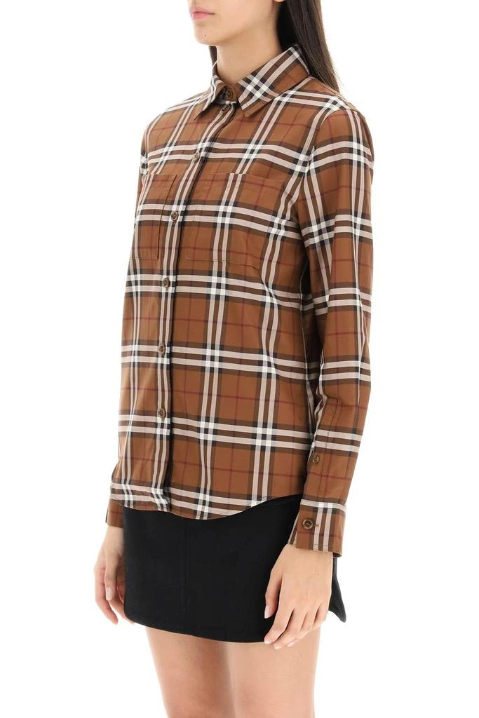 商品Burberry|Burberry Vintage Check Long-Sleeved Shirt,价格¥2856,第4张图片详细描述