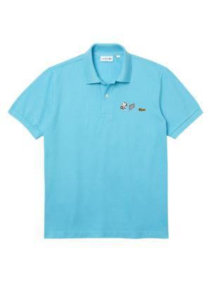 商品Lacoste|Graphic Polo Shirt,价格¥466,第3张图片详细描述