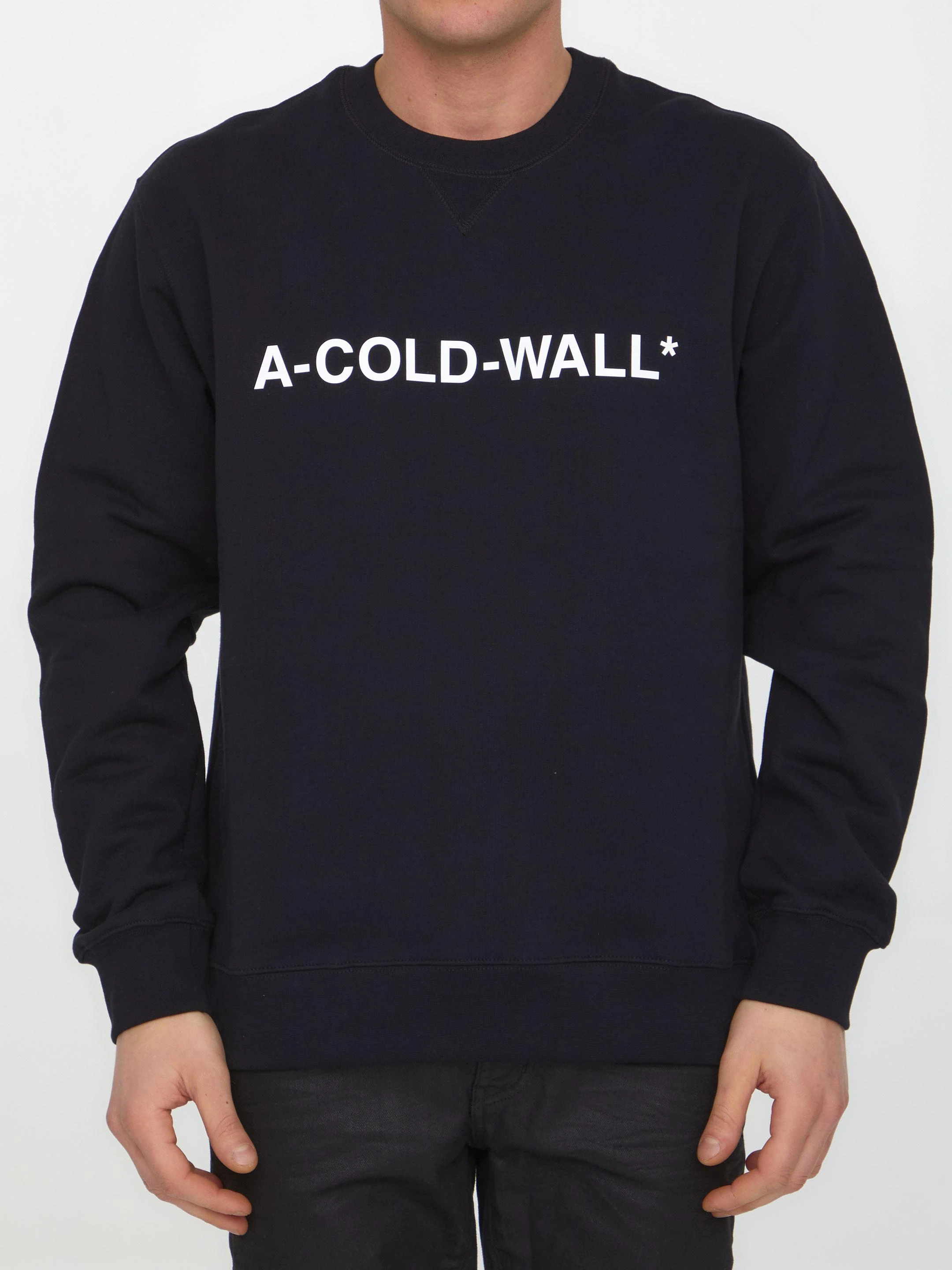 商品【商品预售7天】 A-COLD-WALL*|A-COLD-WALL* 男士针织毛衣 ACWMW082BLACK 黑色,价格¥1050,第1张图片