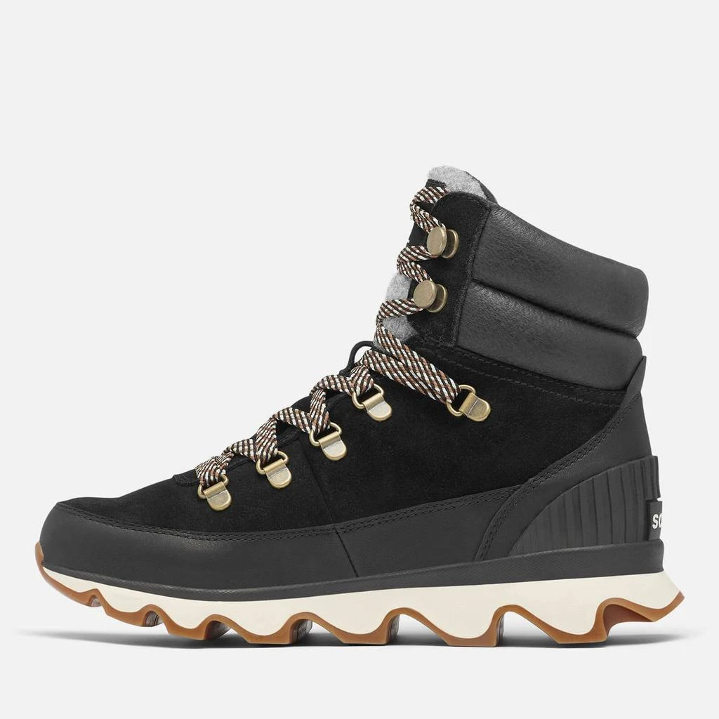 商品SOREL|Sorel Women's Kinetic Conquest Waterproof Suede/Leather Hiking Style Boots - Black,价格¥1068,第2张图片详细描述