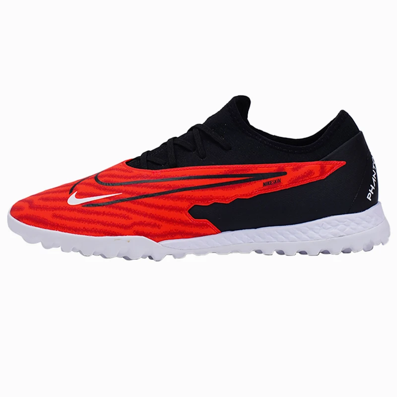 商品[国内直发] NIKE|Phantom GX 休闲百搭 TF（胶质碎钉） 人造草地硬草地 复合材质 防滑 足球鞋 男款 红黑,价格¥775,第1张图片