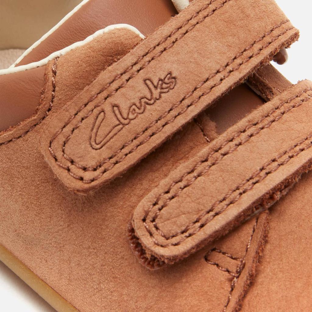 Clarks Roamer Craft Toddler Everyday Shoes - Tan Leather商品第4张图片规格展示