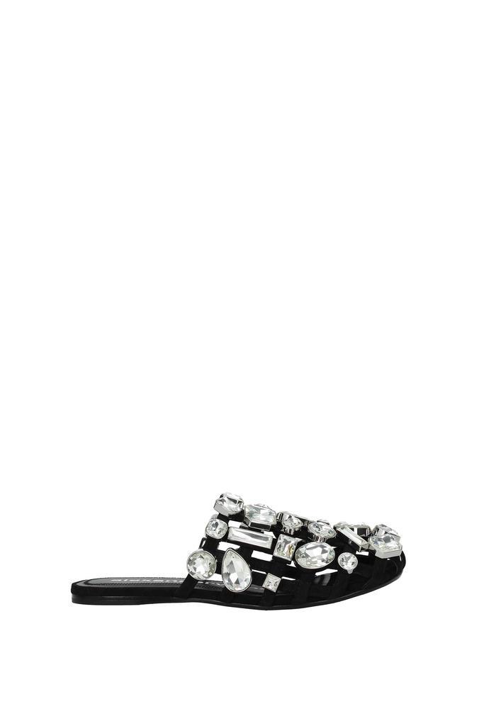 商品Alexander Wang|Sandals crystal amelia Suede Black,价格¥2568,第1张图片