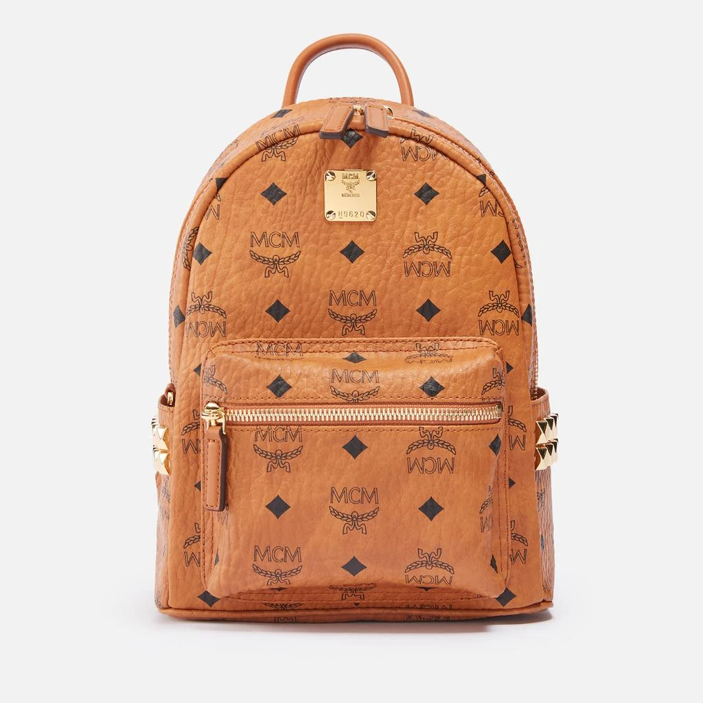 商品MCM|MCM Stark Mini Monogram Coated-Canvas Backpack,价格¥7163,第1张图片