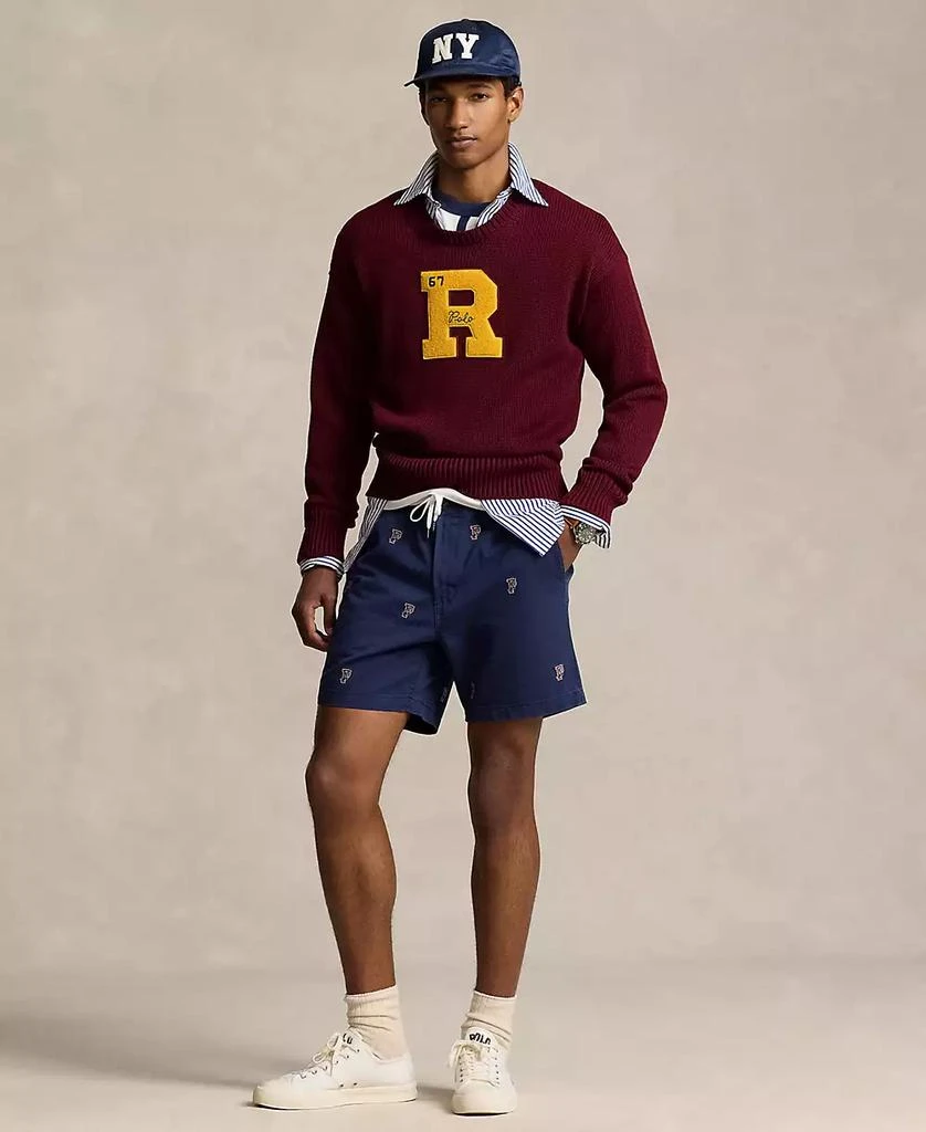 商品Ralph Lauren|Men's 6-Inch Polo Prepster P-Wing Shorts,价格¥593,第1张图片