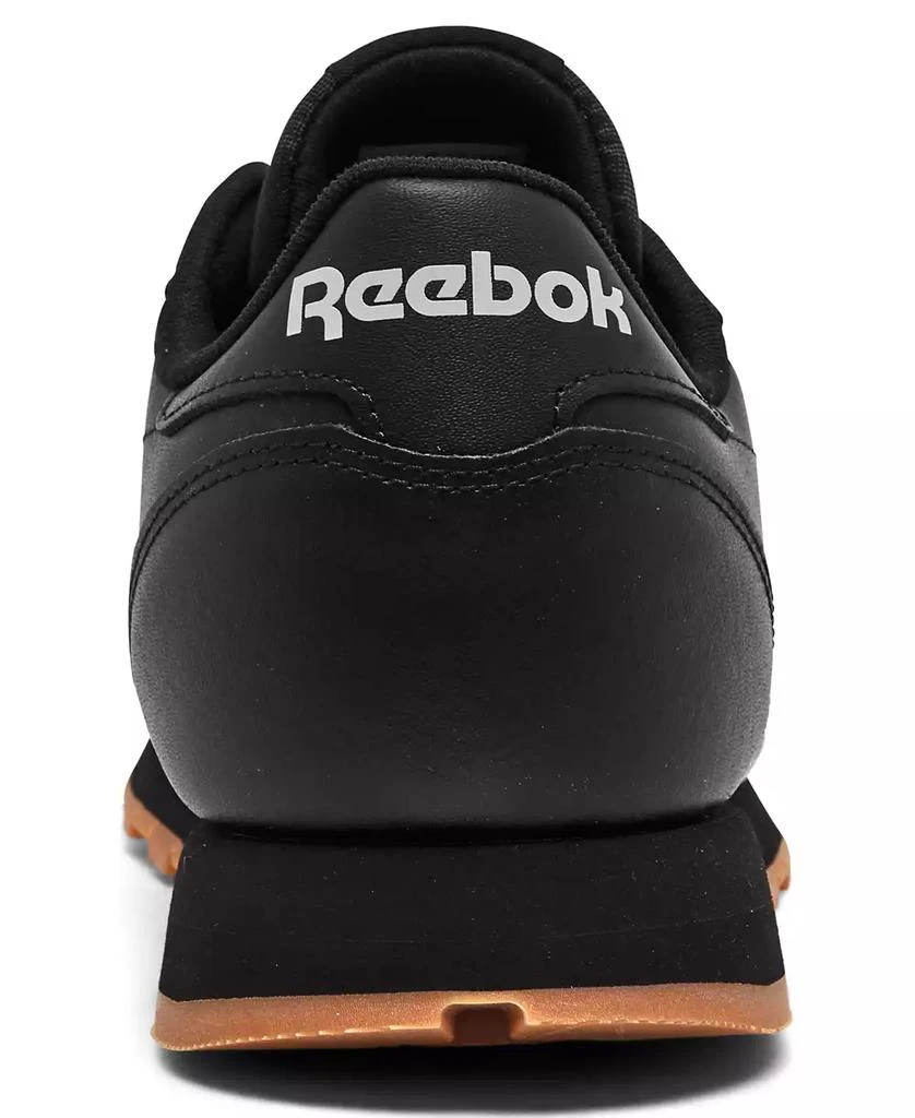 商品Reebok|Men's Classic Leather Casual Sneakers from Finish Line,价格¥675,第4张图片详细描述