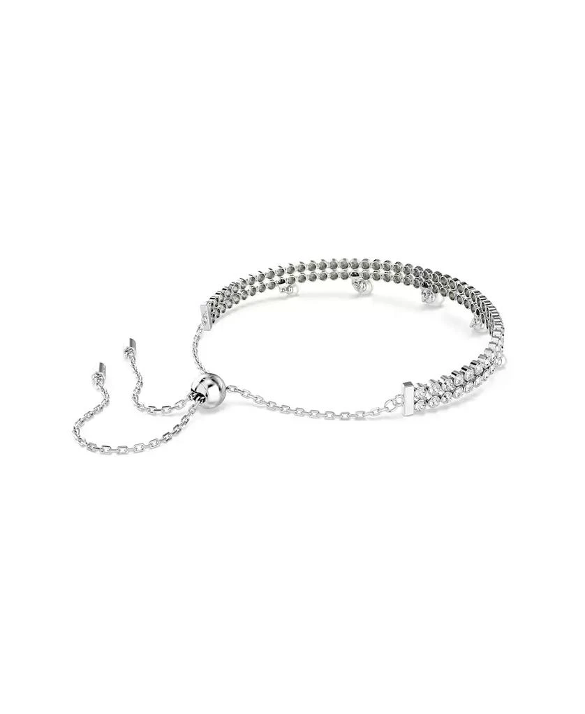 商品Swarovski|Ariana Grande x Round Cut White Rhodium Plated Bracelet,价格¥1401,第4张图片详细描述
