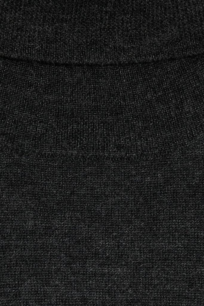 Mélange cashmere turtleneck sweater商品第4张图片规格展示