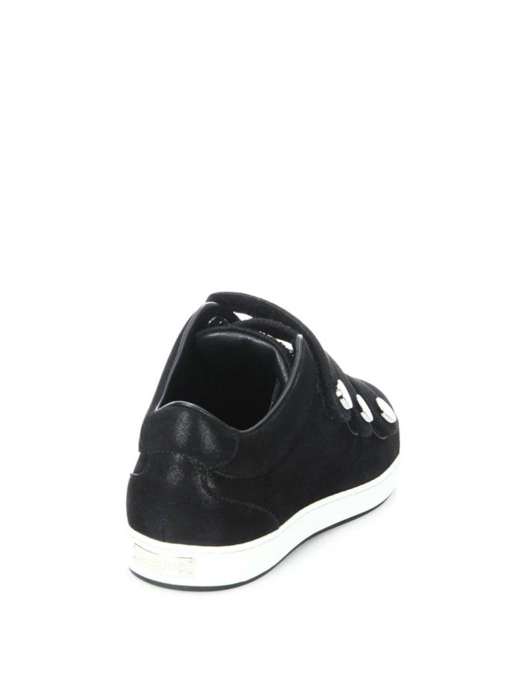 商品Jimmy Choo|NY SHS Suede Grip-Tape Sneakers,价格¥1784,第2张图片详细描述