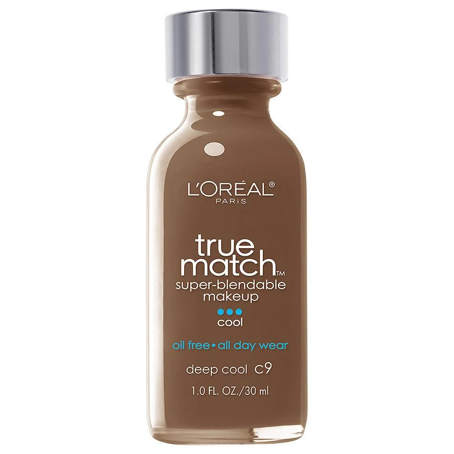 商品L'Oreal Paris|L'Oreal Paris True Match Super-Blendable Foundation Makeup, Cool,价格¥96,第1张图片